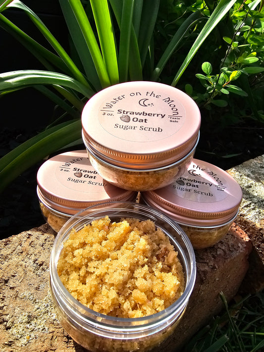 Strawberry Oat Body Scrub